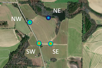 Phenotype Screening Corporation Spore Trap locations